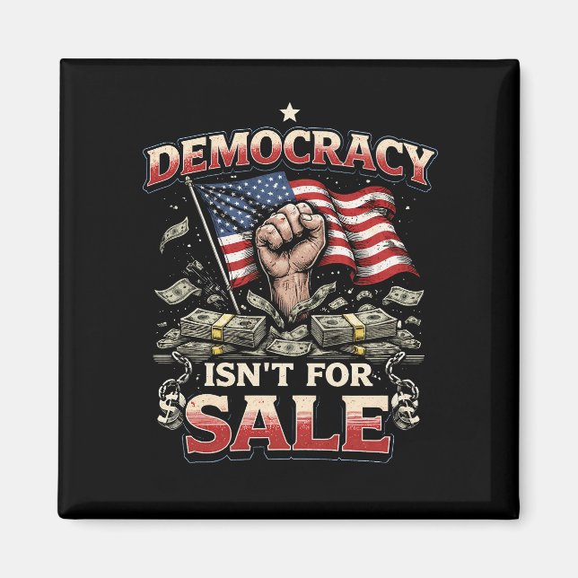 Íman A Democracia Não Está À Venda (Frente)