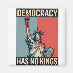 Íman A Democracia Não Tem Reis Status Americano de Libe