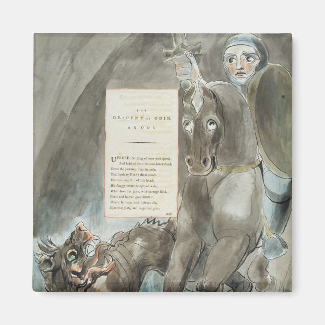 Íman A descida de Odin, Um Ode, dos Poemas de (Frente)