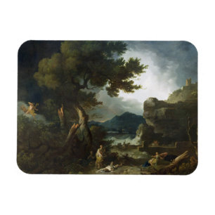 Íman A destruição das crianças de Niobe, 1760 (óleo