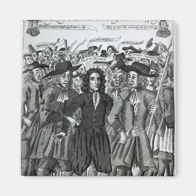 Íman A detenção do juiz Jeffreys 1689 (Frente)