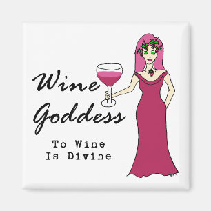 Íman A deusa do vinho "ao vinho é divina "