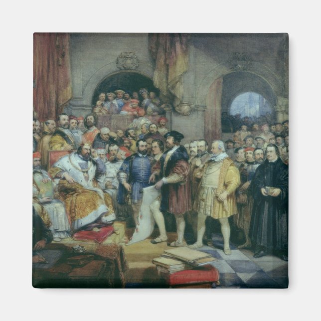 Íman A Dieta das Espiras, 19 de abril de 1529 (Frente)