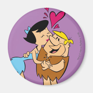 Íman A discussão de beijo dos Flintstones Betty