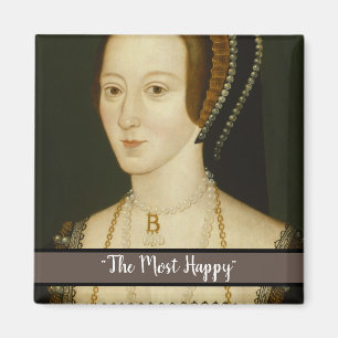 Íman A divisa de Anne Boleyn em um ímã