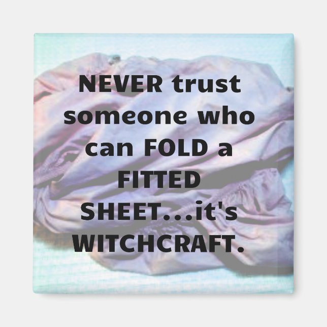 Íman A dobragem de uma Folha Feita é o ímã Witchcraft (Frente)