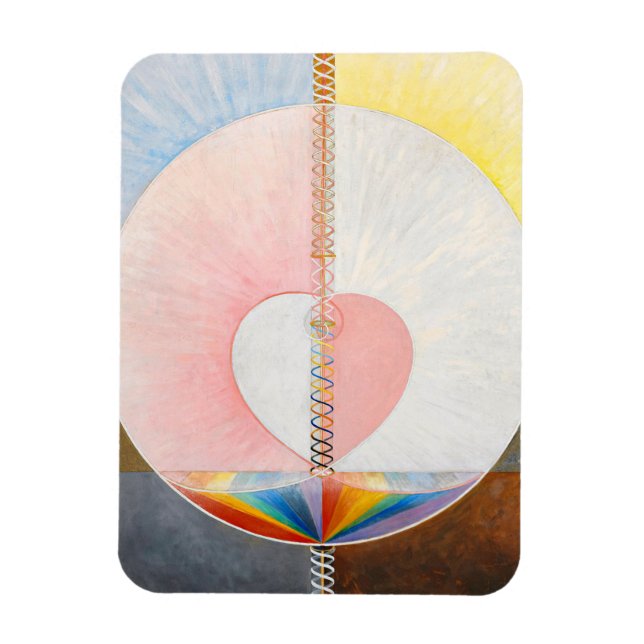 Íman A Dove de Hilma af Klint (Vertical)