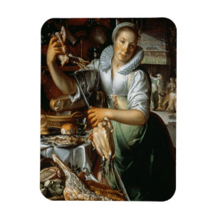 Íman A empregada doméstica da cozinha (com cristo, Mar