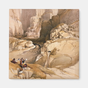 Íman A entrada a PETRA, o 10 de março de 1839, chapeia