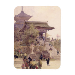 Íman A entrada ao templo de Kiyomizu-Dera, Kyoto