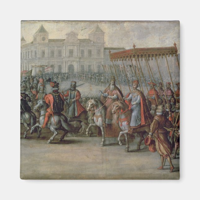 Íman A entrada de Charles V (Frente)