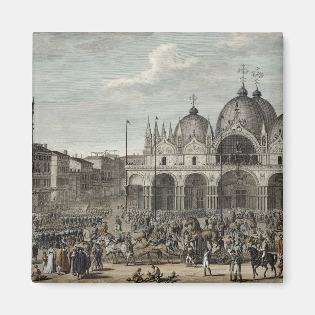 Íman A entrada dos franceses em Veneza e o roubo (Frente)