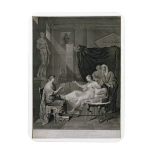 Íman A entrevista de Augustus e de Cleopatra, gravada