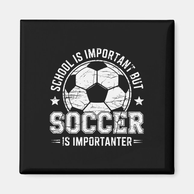 Íman A Escola É Importante Mas Futebol É Mais Important (Frente)