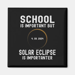 Íman A Escola É Importante, Mas O Eclipse Solar É Impor