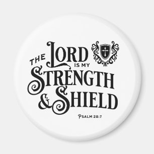 Íman A Escritura O Senhor é Minha Força