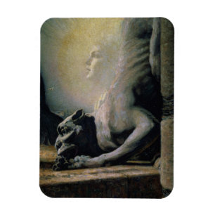 Íman A esfinge e a quimera, 1906 (óleo em canvas)