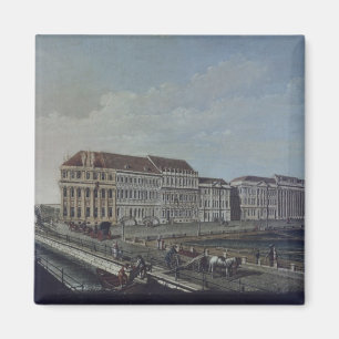 Íman A estação de correios em Potsdam, 1784