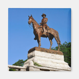 Íman A estátua de Ulysses S. Grant sobre o Grant