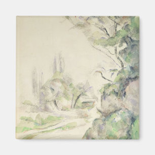 Íman A estrada de enrolamento, c.1900-06 (w/c no papel)