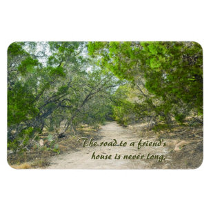 Íman A estrada para a casa de um amigo nunca é longa