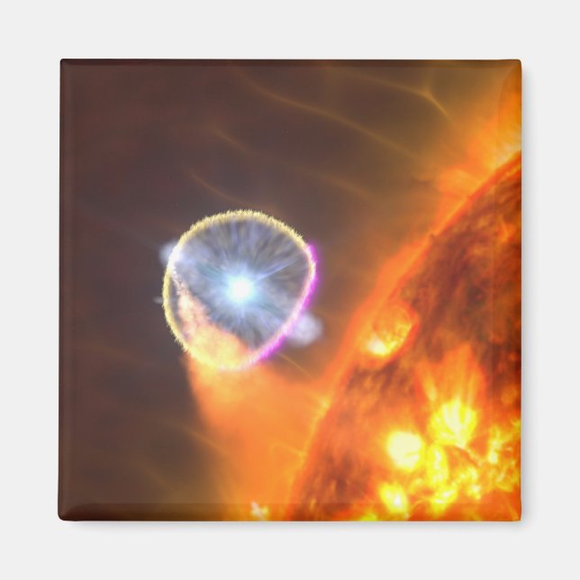 Íman A Estrela Anã Branca Em Cygni V407 (Frente)