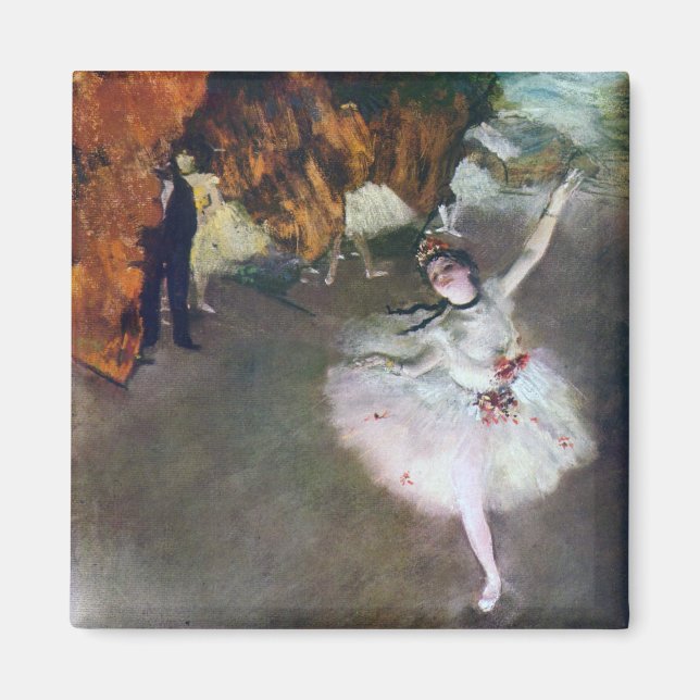 Íman A Estrela, Ballerina, Edgar Degas, 1878 (Frente)