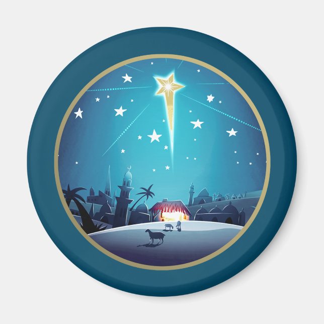 Íman A Estrela de Belém. Boletins de Presente de Natal (Frente)