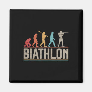 Íman A Evolução Do Alvo De Biatlo Atirar Na Pele Xc