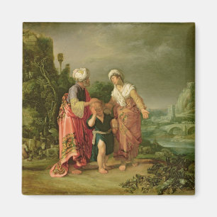 Íman A expulsão de Hagar, 1612