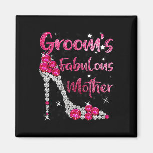 Íman A Fabulosa Mãe Feliz Casado de Casamento Marrie
