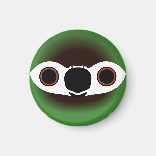 Íman A face de uma arara-Ouro
