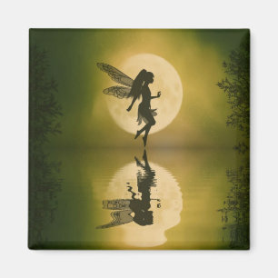 Íman A fada reflete o ímã