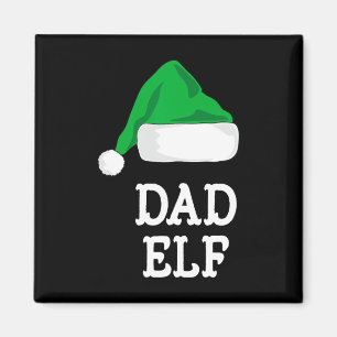 Íman A Família De Natal Elf Pai Correspondendo Pj Pajam