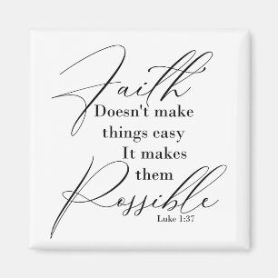 Íman A fé torna as coisas possíveis