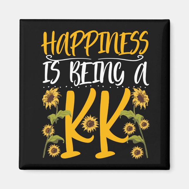 Íman A Felicidade É Ser Uma Avó KKK (Frente)