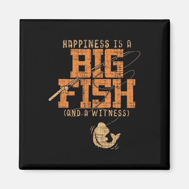 Íman A Felicidade É Um Peixe Grande E Uma Testemunha -  (Frente)