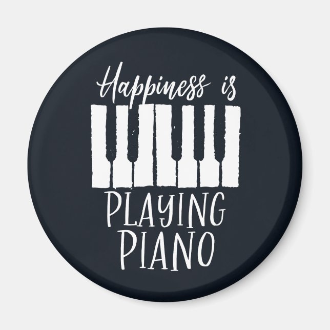 Íman A Felicidade Pianista Inspiracional está a Tocar P (Frente)
