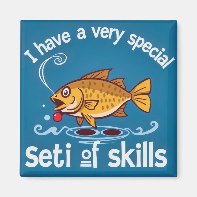 Íman A Fish with Unique Skills (Frente)