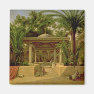 Íman A fonte de Khabanija, o Cairo, 1845
