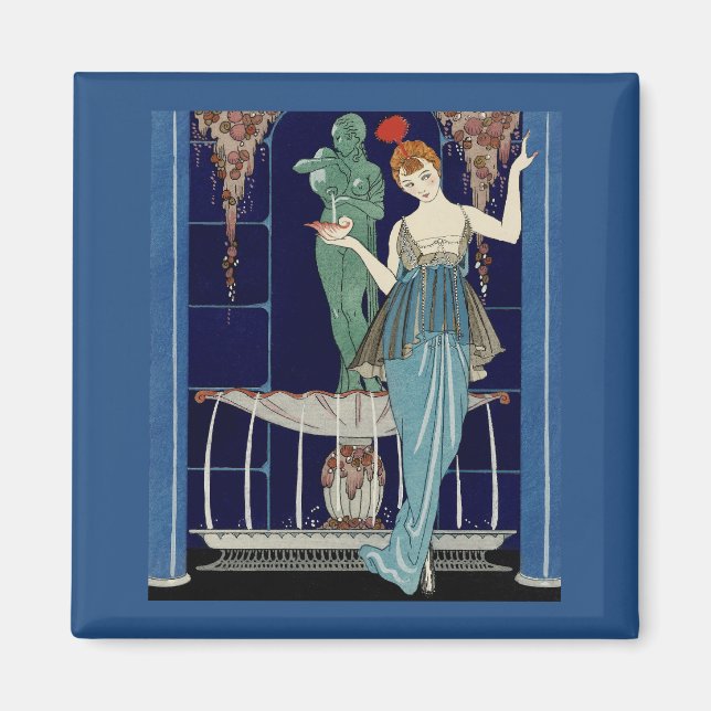 Íman A fonte do Shell por George Barbier (Frente)