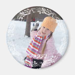 Íman A foto feita sob encomenda cria seu próprio  