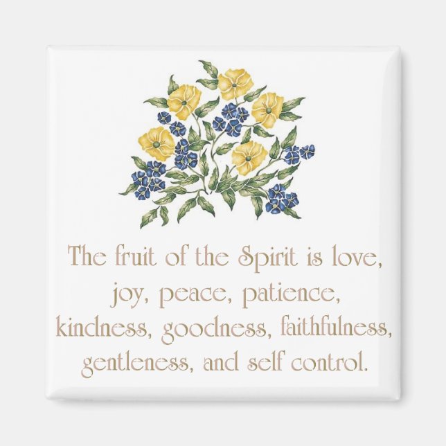 Íman A fruta do espírito é (Frente)