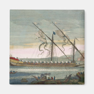 Íman A galera da ligação corrente pelo remo, 'de Le