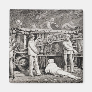 Íman A galeria avançada no lado francês da