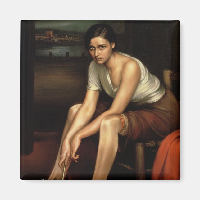 Íman A Garota Adormecida (Frente)