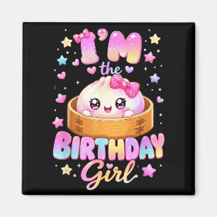 Íman A Garota de Aniversário Kawaii Anime Bolinho de An