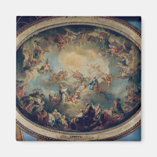 Íman A glorificação do Virgin, 1731