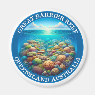 Íman A Grande Barreira de Coral, Queensland, Austrália