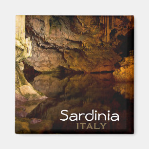 Íman A gruta de Netuno, de "ímã do texto Sardinia,